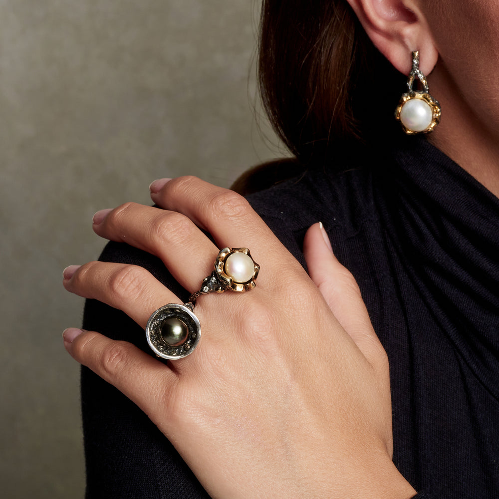 Large Thaitian Pearl Ring