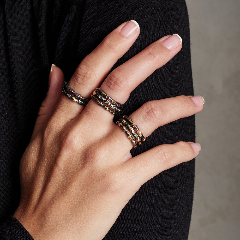 Ruby Stack Ring