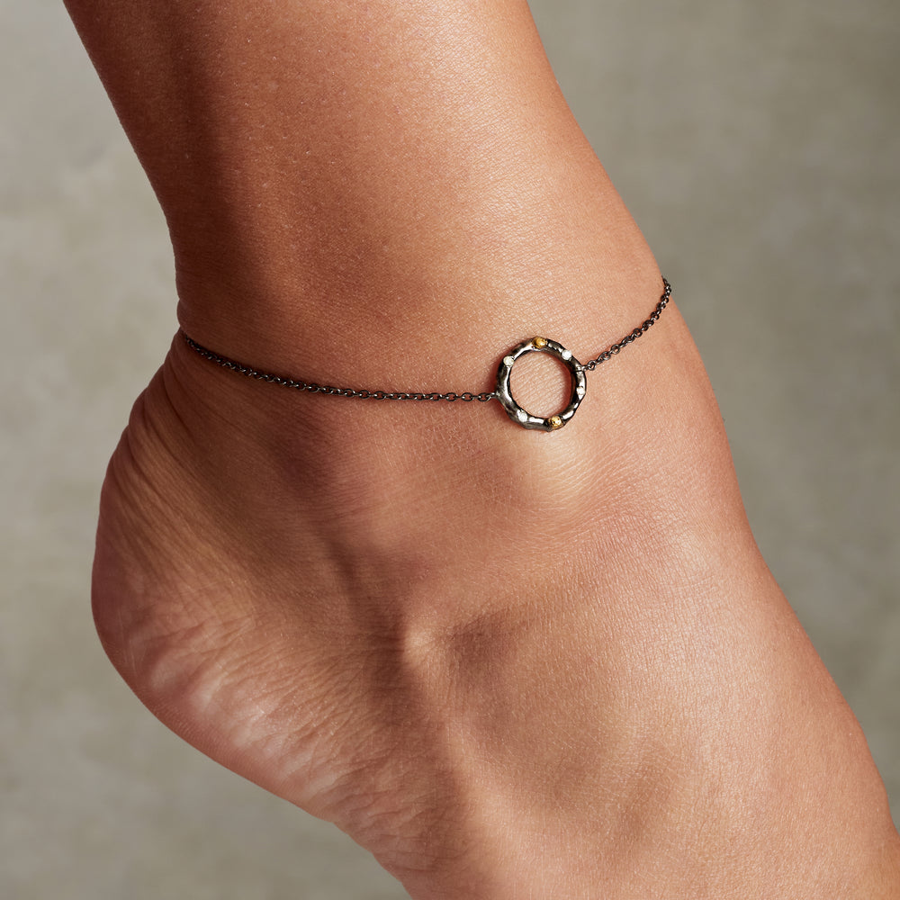 Diamond Circle Anklet