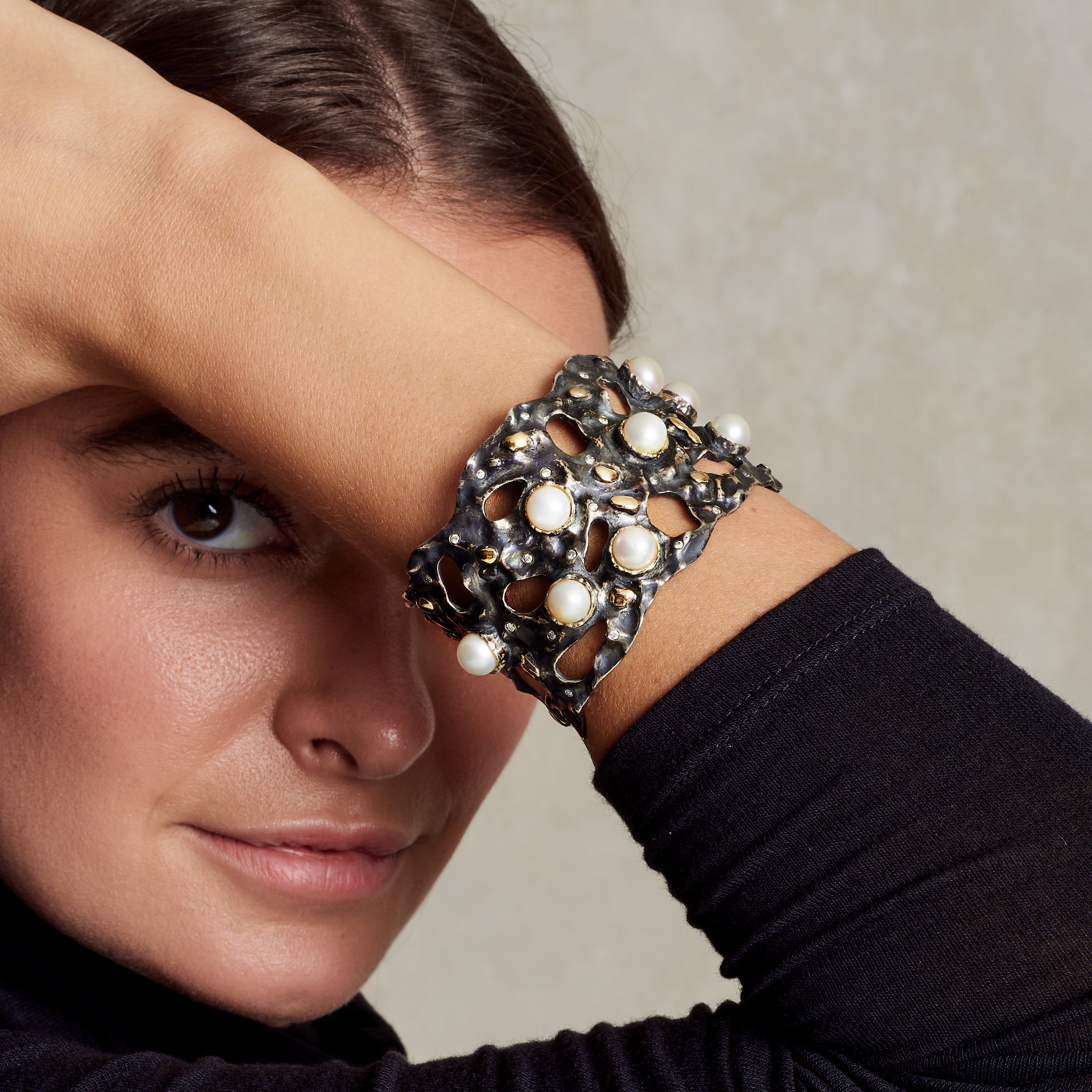 Pearl Cuff Bracelet