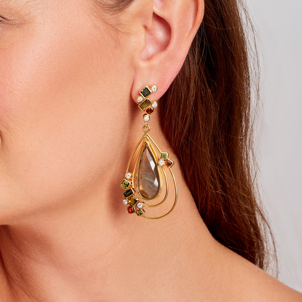 Wright Collection Pear Drop Earrings