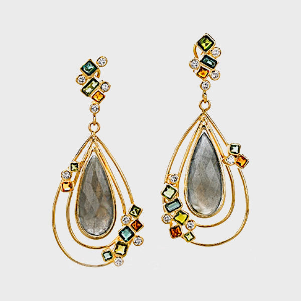 Wright Collection Pear Drop Earrings