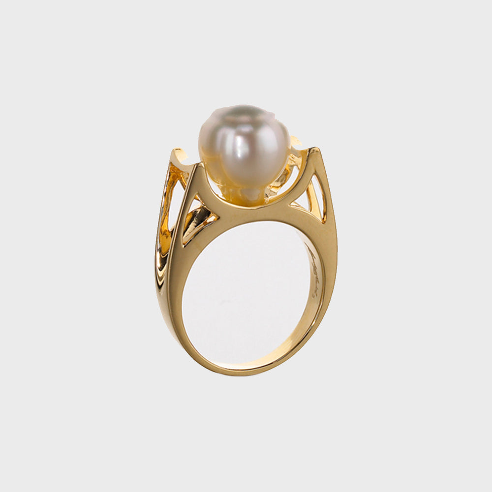 In His Hands South Sea Pearl Ring