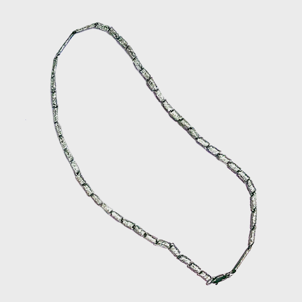 Oxydized Sterling Chain